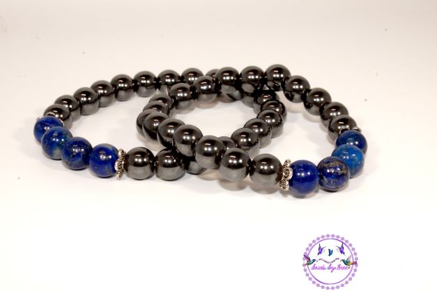 Lapis Lazuli & Hematite