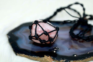 Pink Calcite Necklace