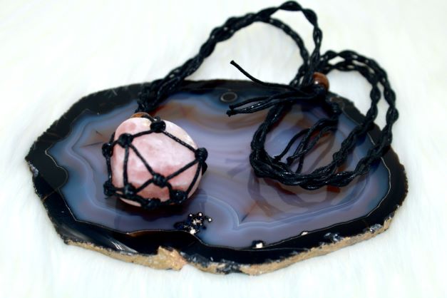 Pink Calcite Necklace